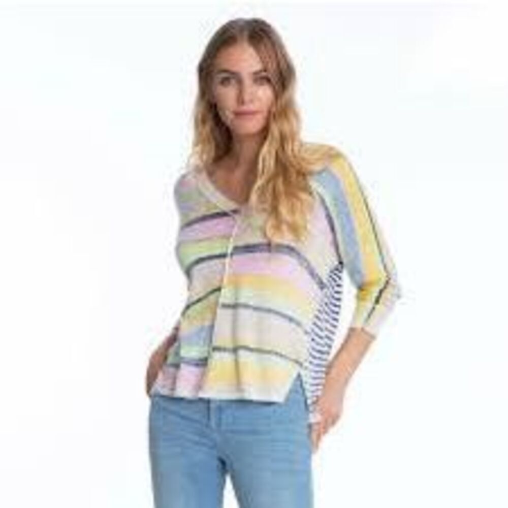 NEW Sundance Johanna Lightweight Stripe Sweater Sz PS